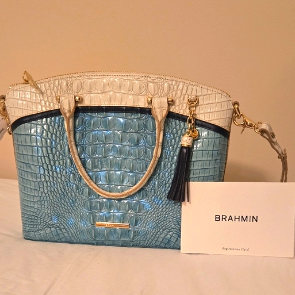 Brahmin Astral Rahma Duxbury Satchel - Picture 1 of 10